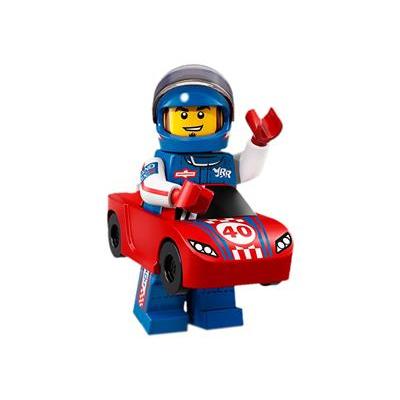 【樂狗】LEGO 71021-13 賽車男 第18代人偶包抽抽樂  (二手/配件齊全/無說明書/無包裝袋)