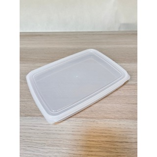 二手-日本製 NAYAKA K400日本製扁型透明收納/食物保鮮盒 (1000ml)