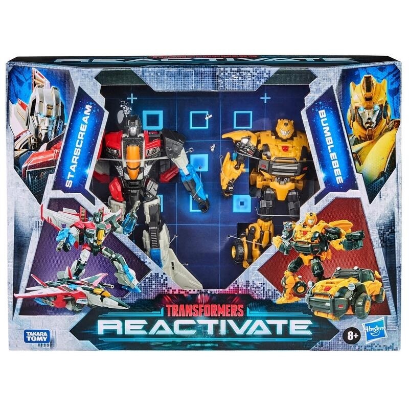 【杯麵宅品】24年2月預購! 變形金剛 Transformers Reactivate 大黃蜂 天王星 雙人包