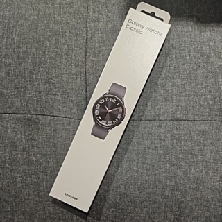 《全新》Samsung Galaxy watch6 classic智慧型手錶43mm黑色藍芽版buds2pro行動電源