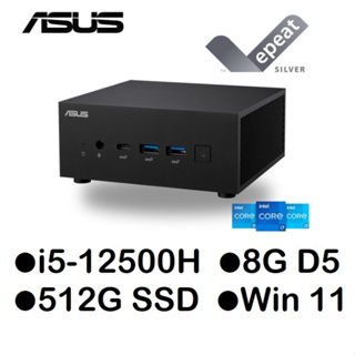 華碩ASUS PN64 超小型迷你電腦 i5-12500H/8G/512GSSD/Win11