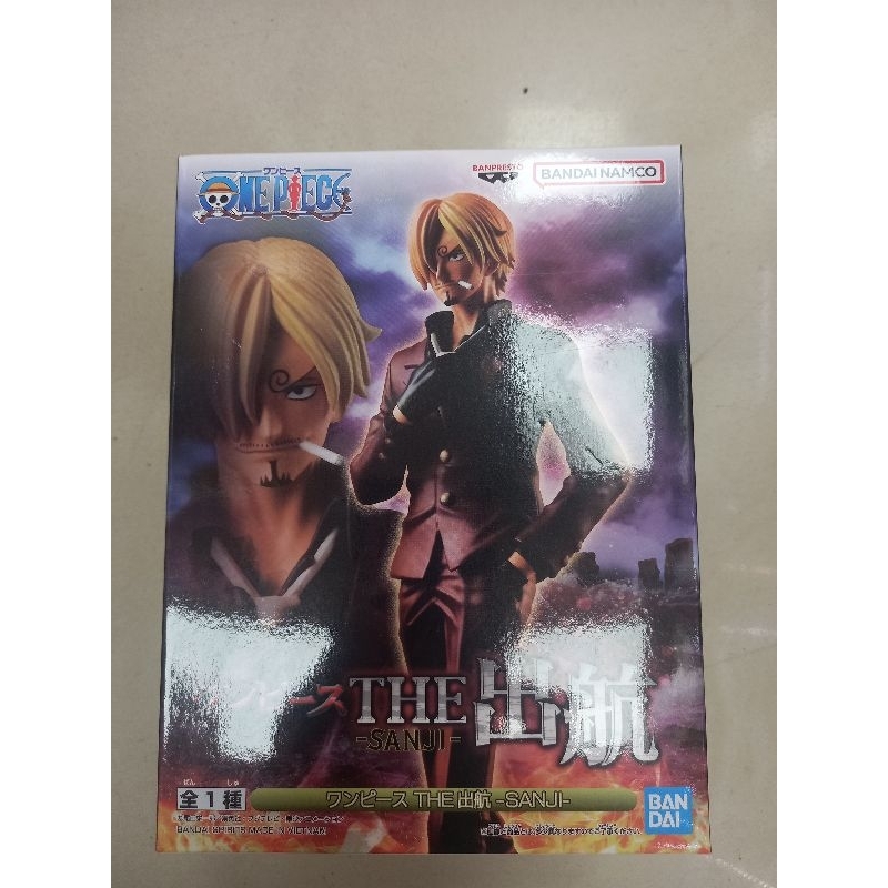 海賊王/航海王 香吉士 THE 出航 DXF 黑腳 SANJI 萬代 寬盒 金證 公仔