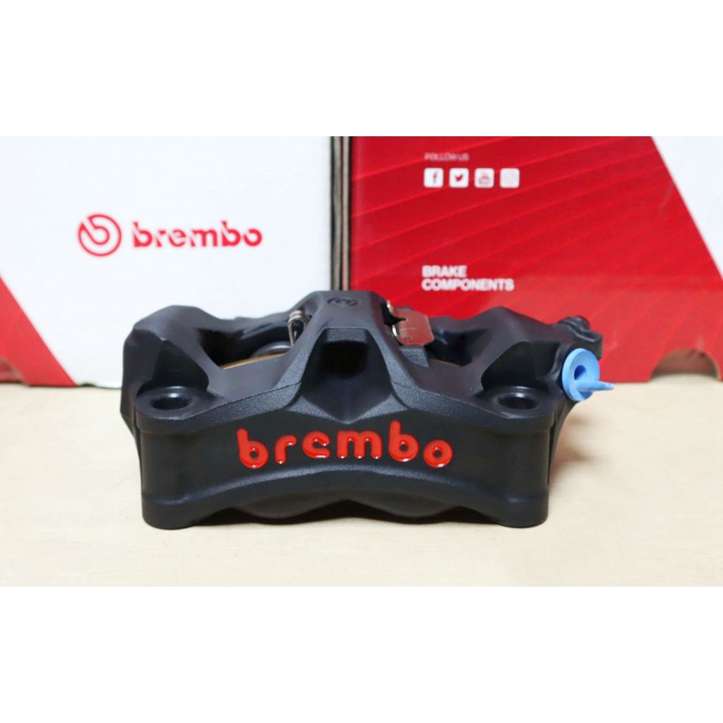 【ST】Brembo Stylema (右卡) 黑底紅 一體輻射卡鉗 孔距100mm M50/M50S/新M50