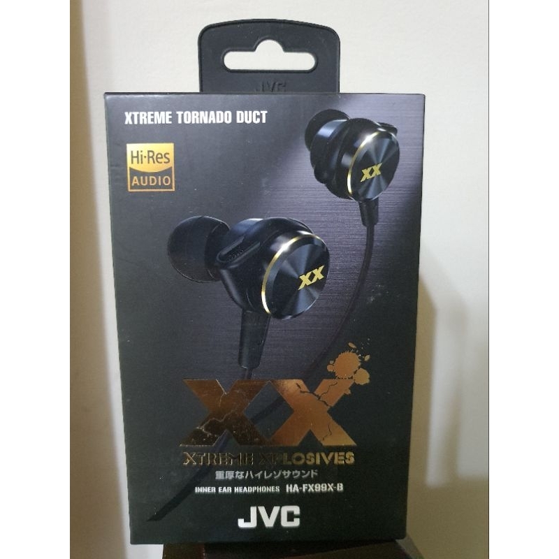 [ 預訂]JVC HA-FX99X-B 重低音 耳塞式 耳機