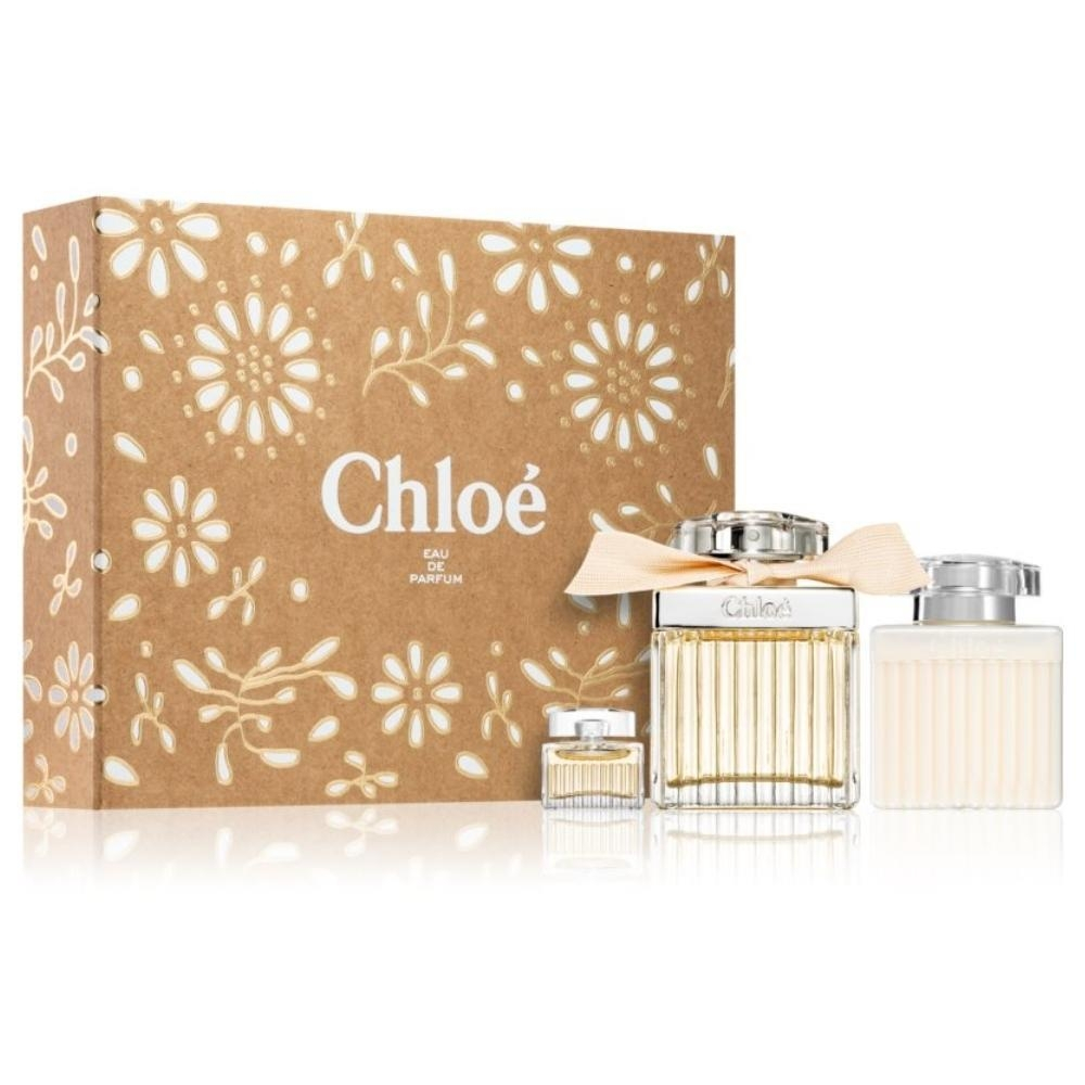 【日韓美妝】Chloe  同名女性香精禮盒 (淡香精75ml+身體乳100ml+小香5ml)新舊包裝隨機出貨