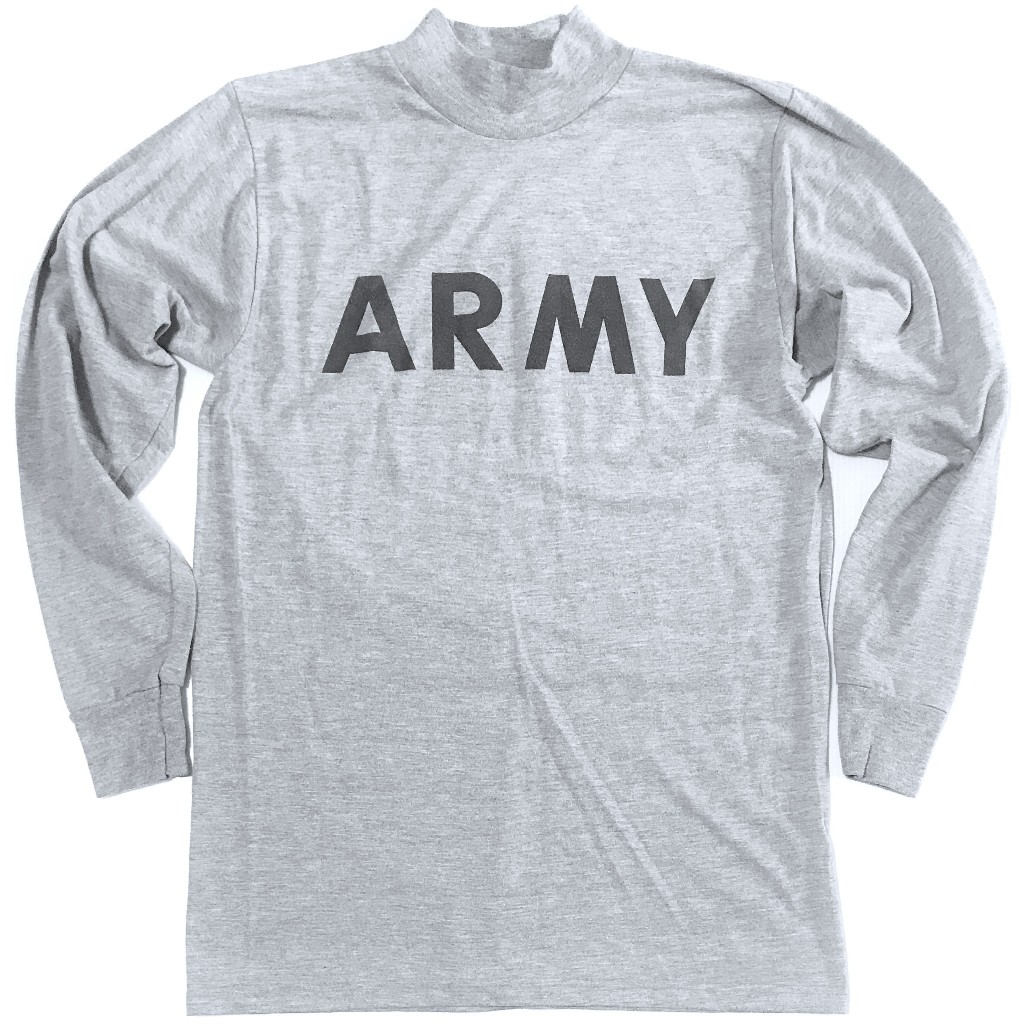 美軍公發 ARMY 陸軍 PFU 長袖運動服 T-SHIRT T恤 全新