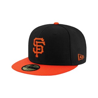 NEW ERA 59FIFTY 5950 MLB 球員帽 舊金山 巨人 黑/橘 棒球帽 鴨舌帽【TCC】