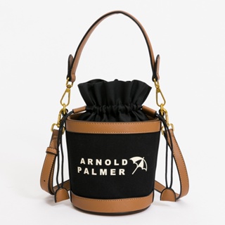 Arnold Palmer 雨傘牌 包包【永和實體店面】水桶包 可斜背 Soleil系列 黑 432-6001-09-6
