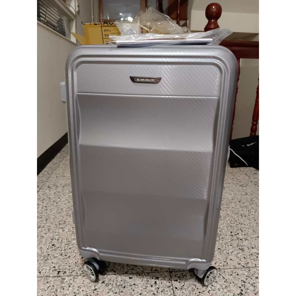 ALAIN DELON 亞蘭德倫100%PC旗艦行李箱 25吋 碳纖維紋系列