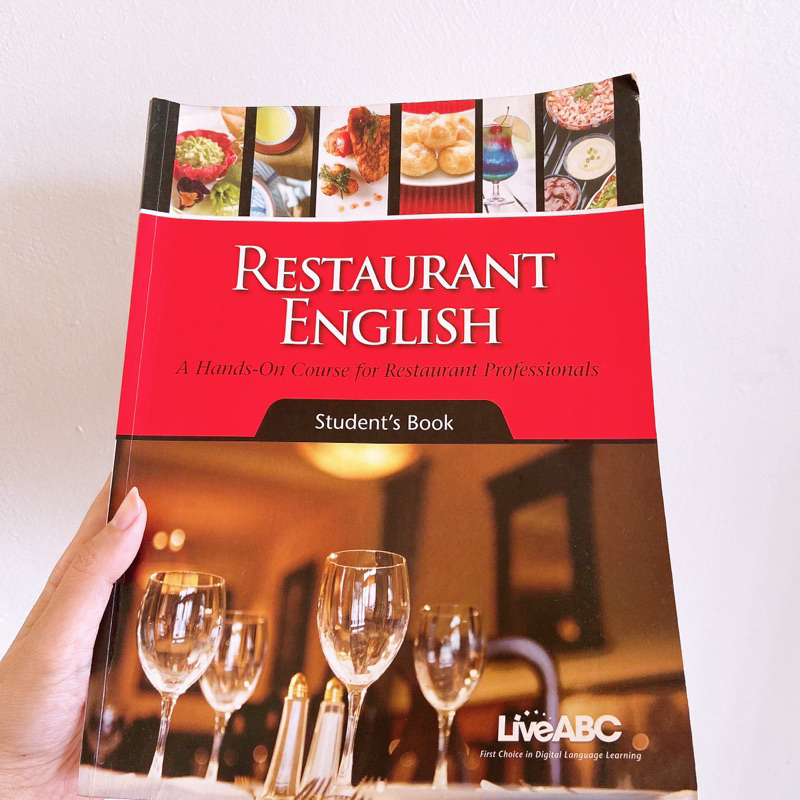 二手書 餐旅英文會話Restaurant English出版LiveABC