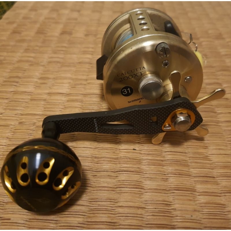 shimano calcutta 200xt 捲線器