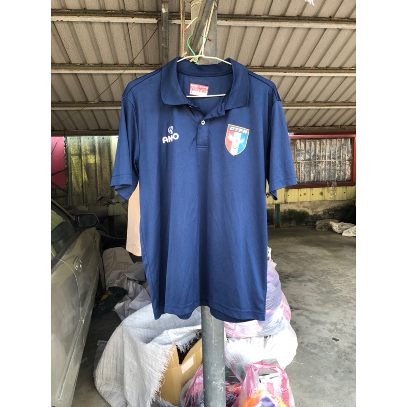 ANGO  正版CTFA 中華民國足球協會 短袖機能polo衫