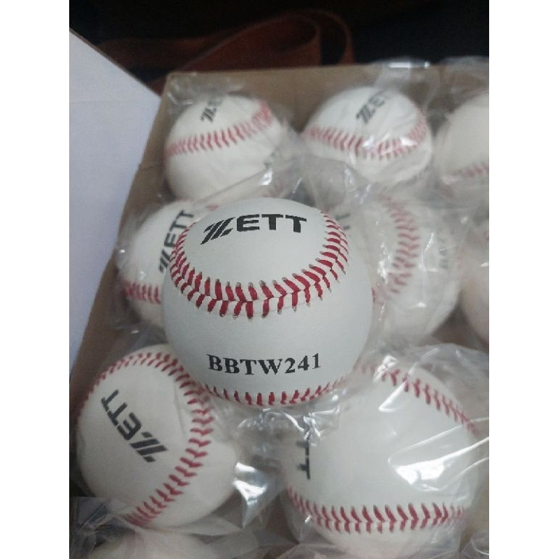 ZETT 硬式棒球 簽名球 棒球 空白簽名球 比賽用慢速壘球 比賽用棒球 一打入 BBTW-241 BBTW-245