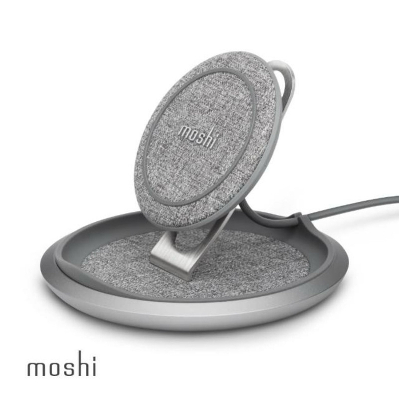 Moshi Lounge Q 直立可調式無線充電盤 無線充電器 快充