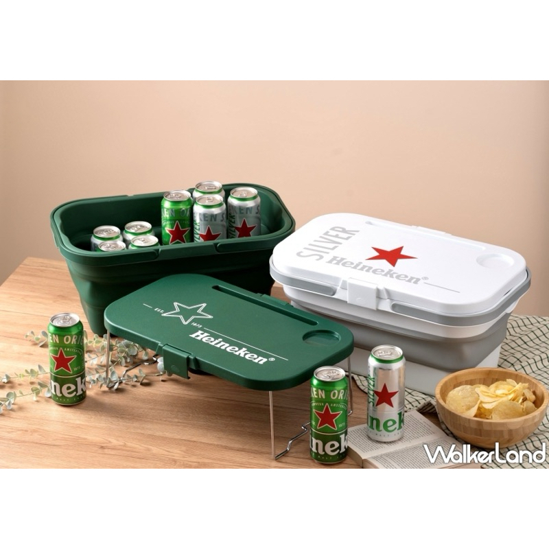 (現貨/限量)💯海尼根 Heineken 海尼根戶外多功能提籃 露營用品 野餐用品