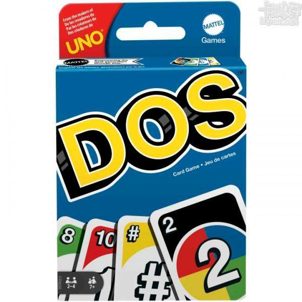 UNO DOS 遊戲卡 英文版【卡牌屋桌上遊戲】