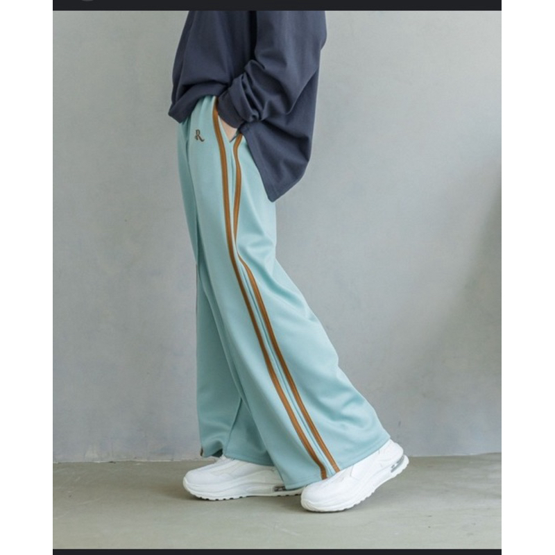 日本🇯🇵正品專櫃repipi armario青少女運動風長褲-薄荷綠M號-買到賺到‼️