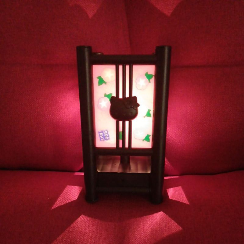 早期 2005年 日本帶回 Hello Kitty 夜燈 睡眠燈 公仔夢幻燈 情境燈 生日禮物 聖誕禮物 早期絕版珍藏