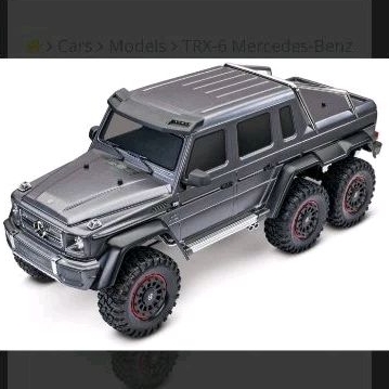 訂金 2000 總價22000 TRAXXAS TRX-6™ Mercedes-Benz  6x6攀岩車