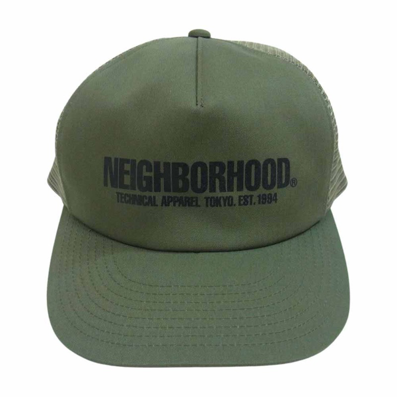 NEIGHBORHOOD 23SS 231YGNH-HT02S LOGO PRINT MESH CAP 網帽