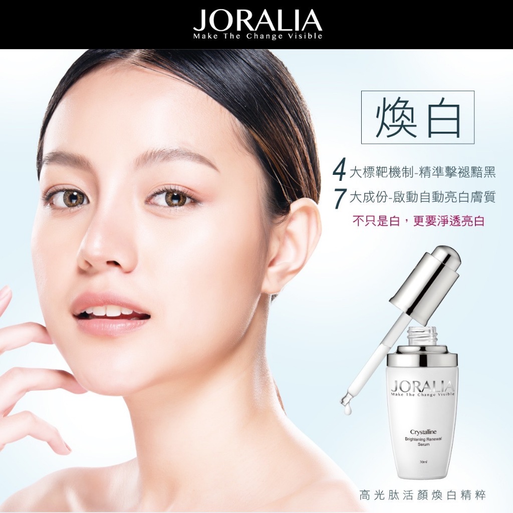 《全新》台灣 JORALIA 裘菈莉雅 高光肽活顏煥白精粹 30ml 公司貨 效期2025年9月 / 現貨 售完不補