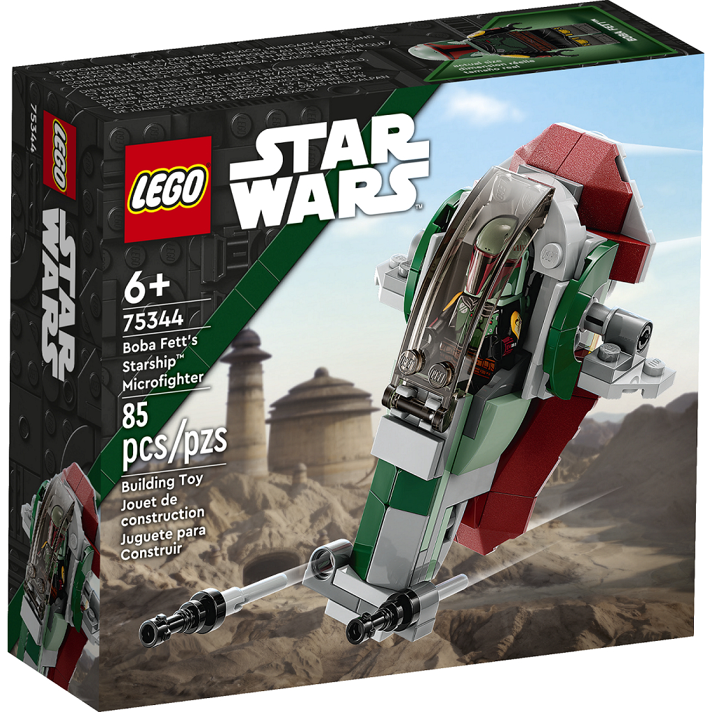 &lt;全新&gt; LEGO 波巴費特的星際飛船 Boba Fett's Starship™ Microfighter 75344