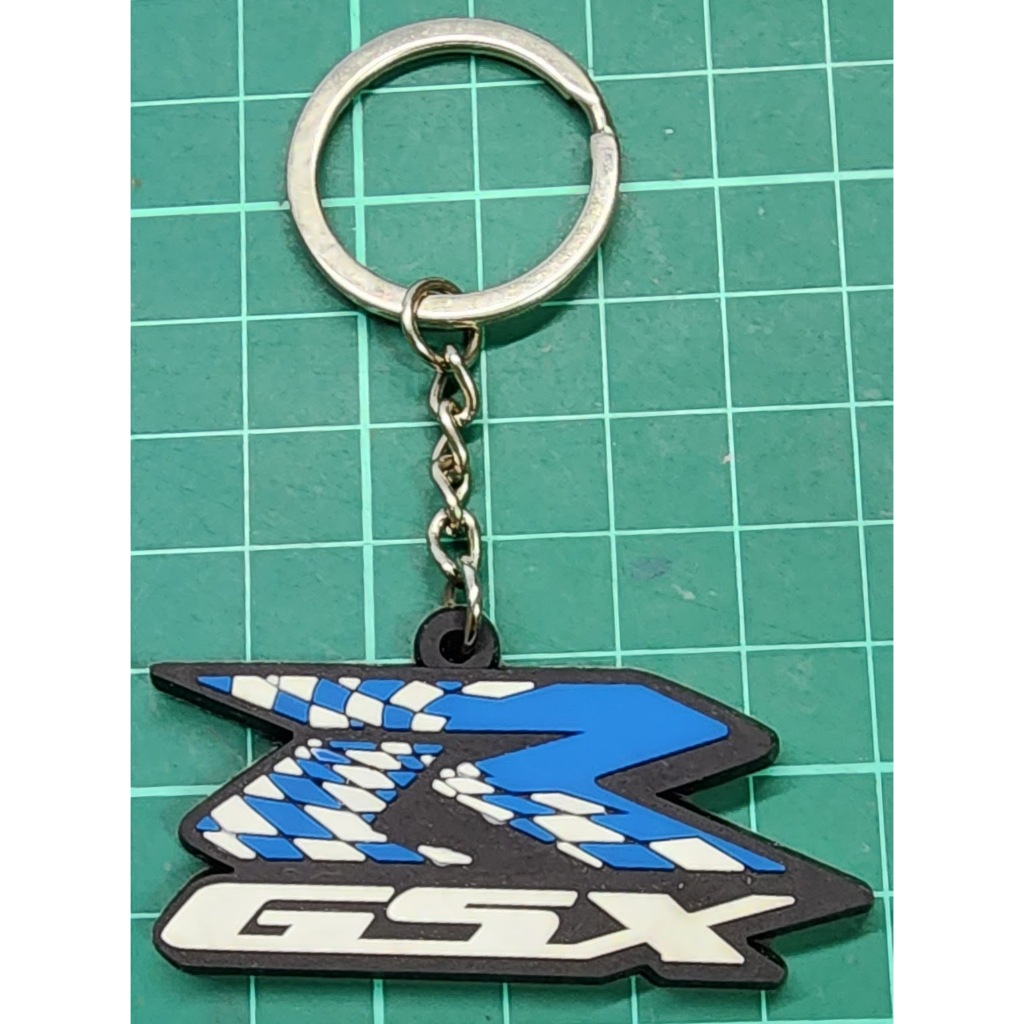 台灣現貨 GSX-R 鈴木 Suzuki GSXR 鑰匙圈 橡膠 不刮傷車漆 小阿魯 阿魯