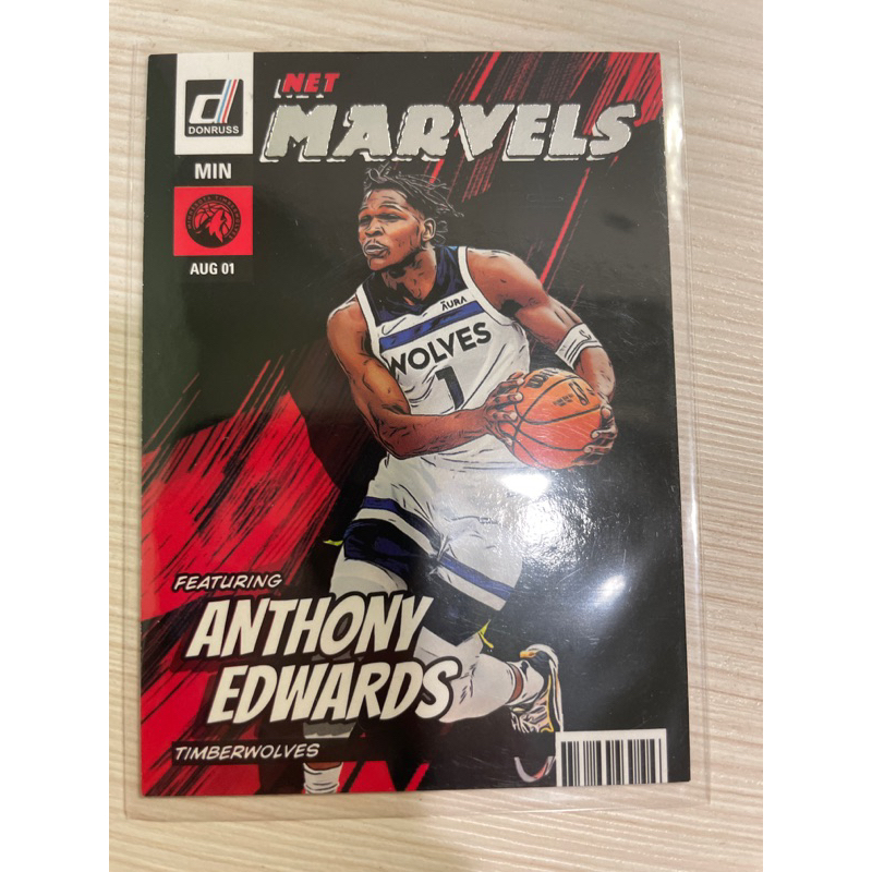 2022-23 Donruss Net Marvels Anthony Edwards NBA球員卡
