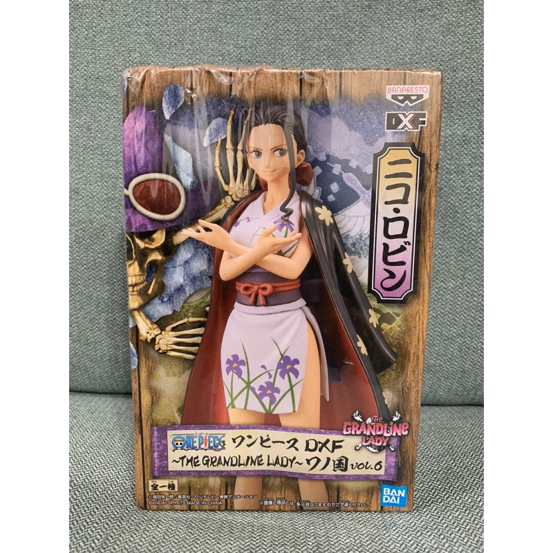 全新 金證 海賊王 航海王 GrandlineLady DXF Vol.6 和之國 羅賓 公仔 景品