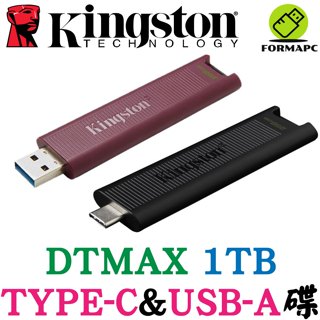 金士頓 DataTraveler Max DTMAX USB3.2 1T 1TB Type-C USB 隨身碟