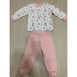 二手-BeBe Amico空氣棉居家服一套3Y