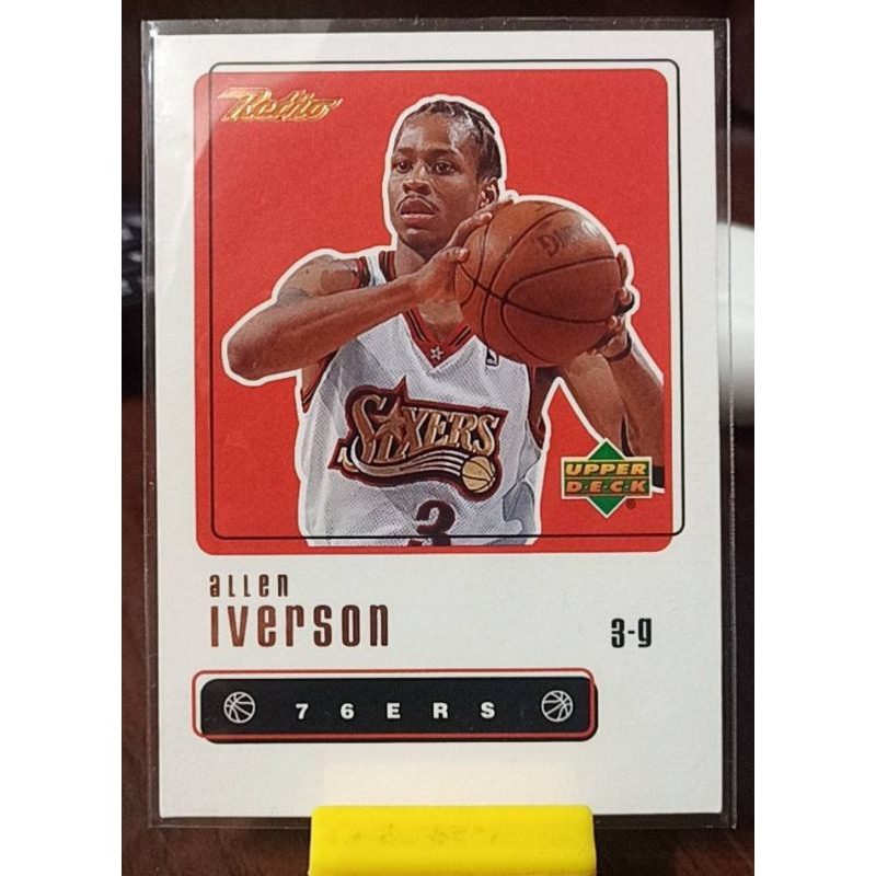 NBA 1999 Upper Deck 復古 - 阿倫艾佛森 #37 - 費城 76 人隊