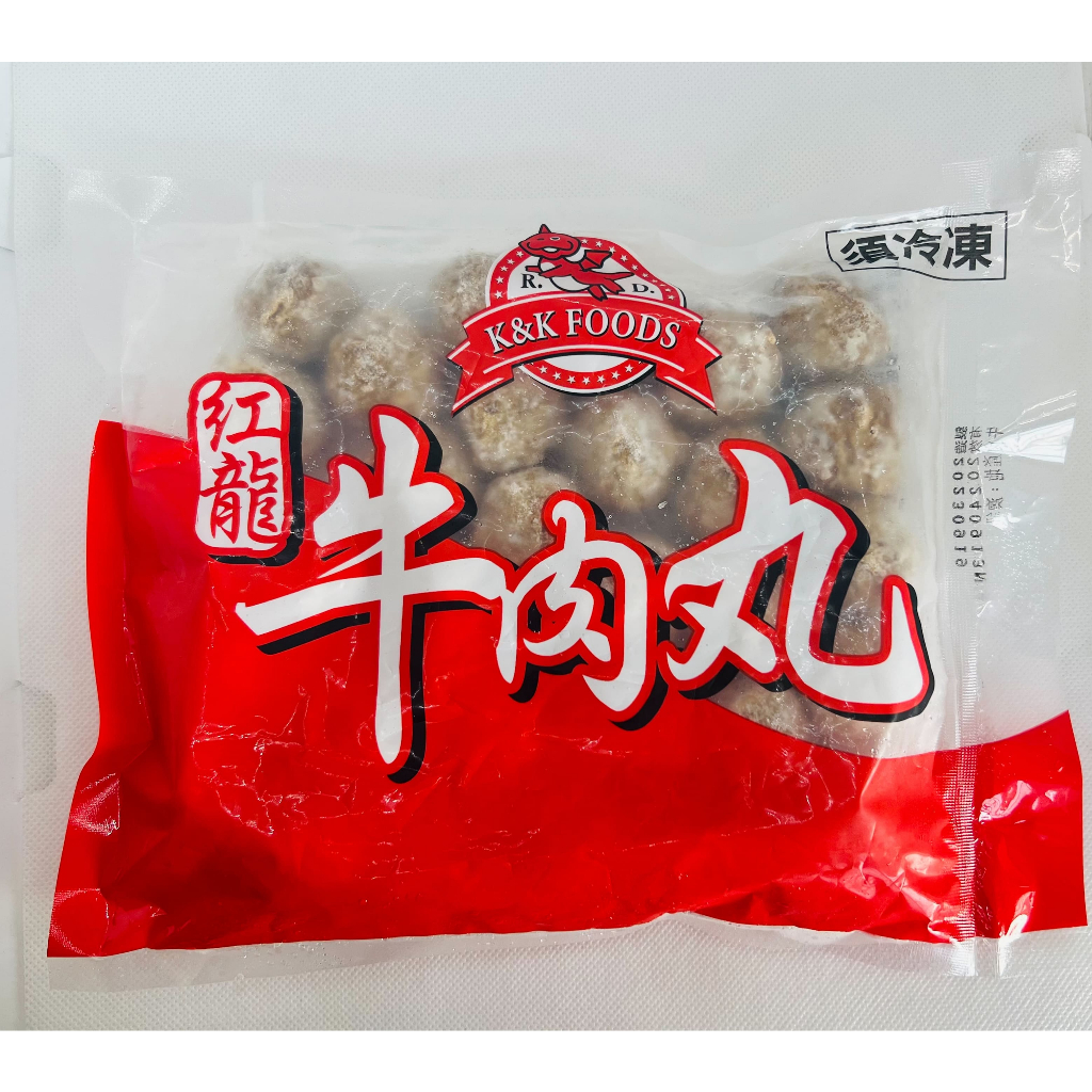 "億明食品" 紅龍牛肉丸 500g