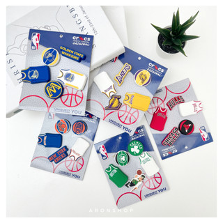 𝘼𝙍𝙊𝙉𝙎𝙃𝙊𝙋 ® crocs 配件 | NBA 限定 官方 新款 鞋釦 Jibbitz 洞洞鞋 湖人 勇士 塞爾提克