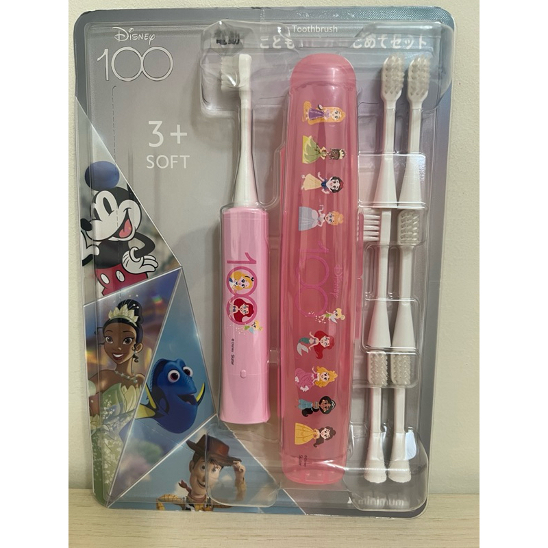 台灣現貨 『🇯🇵日本好市多限定兒童電動牙刷組、迪士尼100週年款』 最新款 HAPIC兒童牙刷 日本製🇯🇵