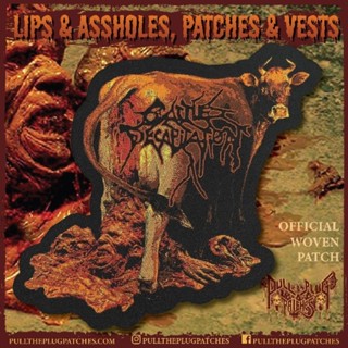 Pull The Plug Patches Cattle Decapitation Humanure Patch