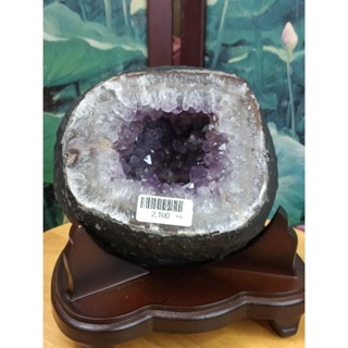 天然 ((頂級烏拉圭天然 紫水晶洞2.1 kg)) 藏風 納氣