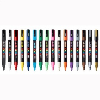 日本 三菱 uni POSCA PC-3 Marker 細字水性單支麥克筆