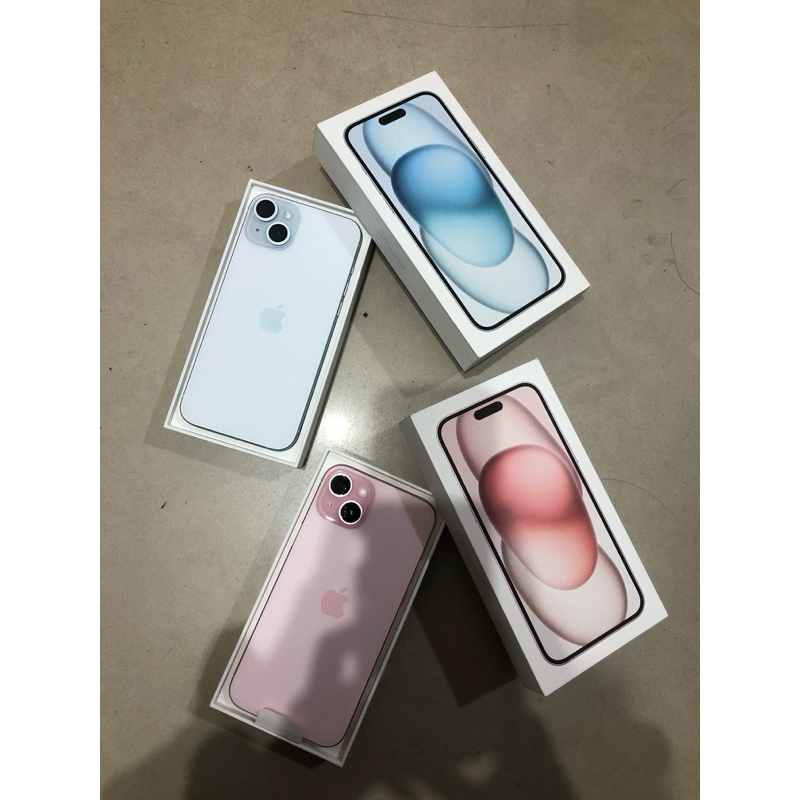 板橋現貨 Iphone 15 plus 128 藍色 粉色