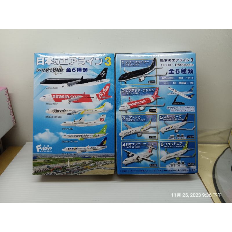 F-toys 日本航空客機 3 航空管制官 盒玩