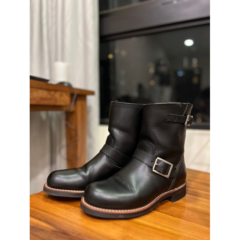 近全新✨ Red Wing 3354 Short Engineer Black Boundary 機車靴