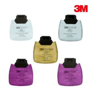 3M 顆粒物過濾棉3071、3078、3076HF、3076HF、3091、3097(防毒面具耗材) 【傑群工業補給站】