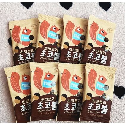 現貨在台不用等 韓國 森鼠牌韓國零食 黑巧克力牛奶巧克力球 15g單包 隨手包 起司白巧克力杏仁.