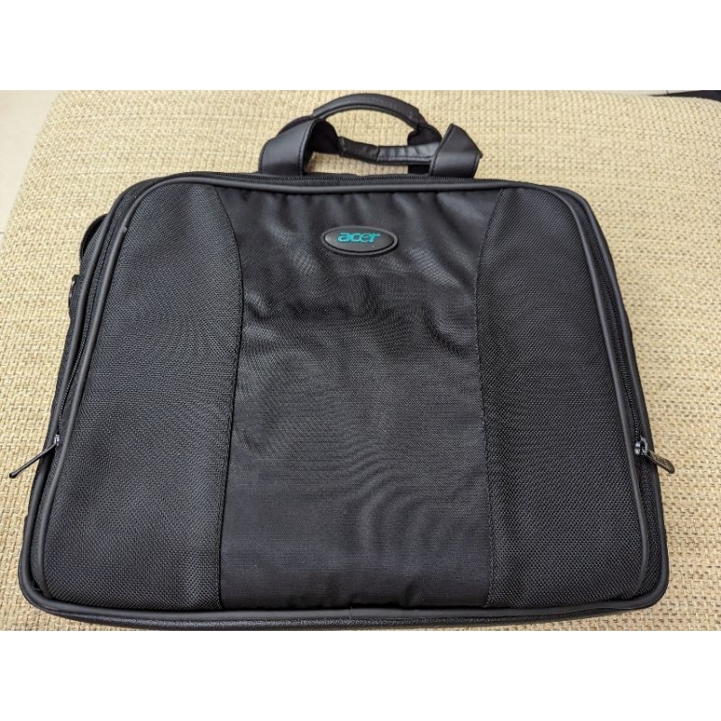 Acer 黑色電腦包 手提公事包 行李箱公事包 斜背包
