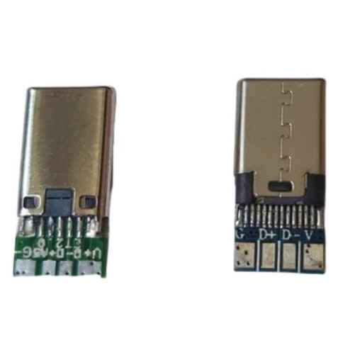 [RWG] USB Type-C 公頭 帶PCB板 連接器