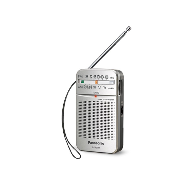 【原廠現貨】Panasonic 國際牌 口袋型收音機 RF-P50D 雙頻接收器