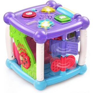 英國Vtech 偉易達 聲光互動學習盒 紫色 學習玩具 彌月禮 生日禮物
