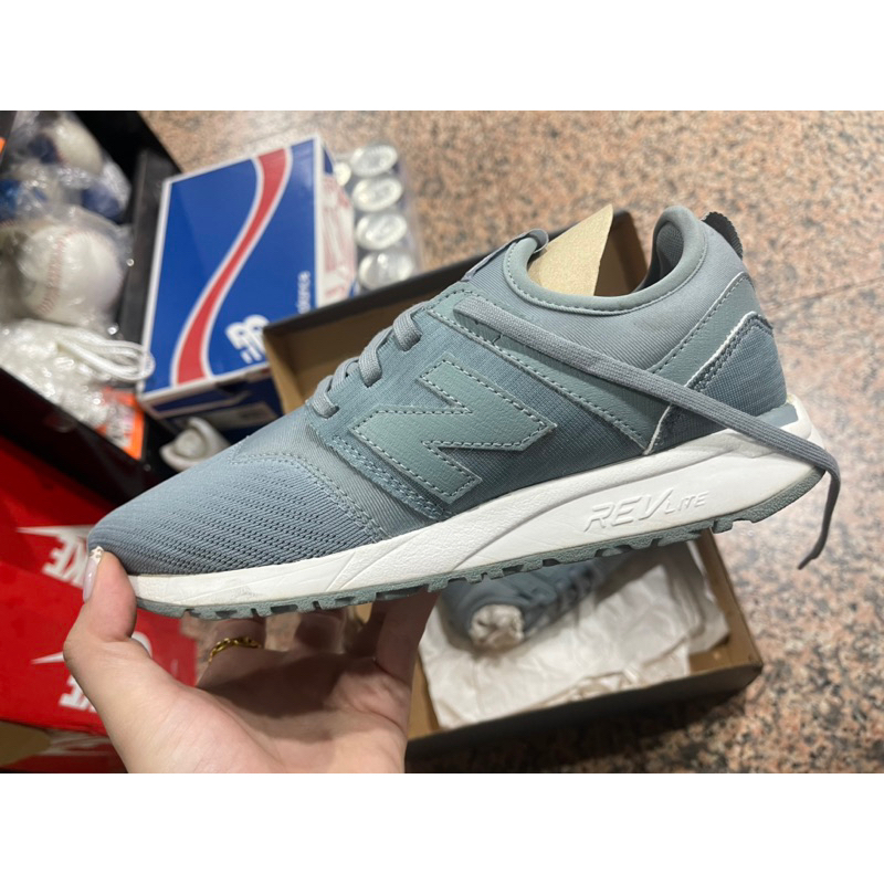 大灌體育👟出清特賣 過季商品 new balance 247 nb247 灰藍 休閒鞋 慢跑鞋 WRL247sq