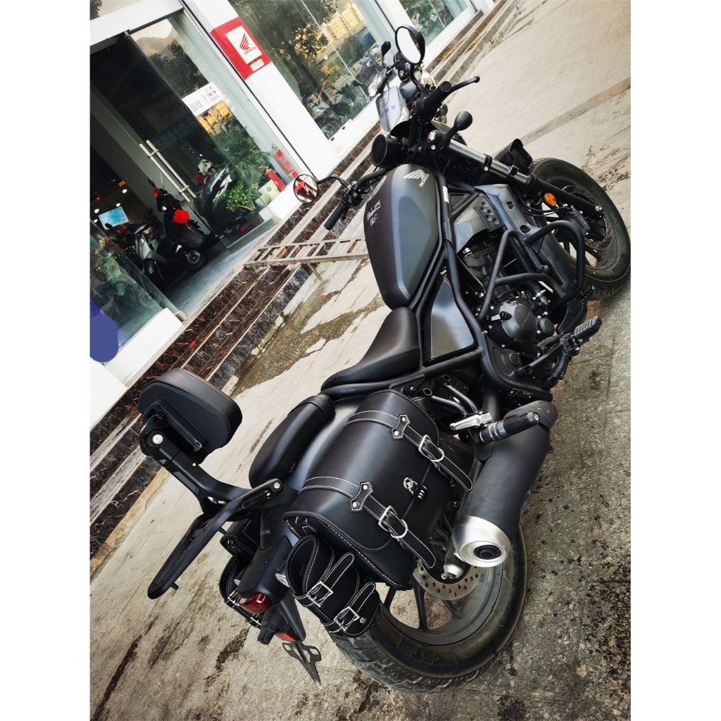 Rebel500S防水包 適用於 Honda 500S改裝帆布包 rebel500S  Rebel 500機車收納置物袋