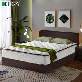 【KIKY】二代佐佐木+三分床底 二件組 台灣製造｜雙人5尺 薄型床頭片 3分床底 內嵌燈光含插座